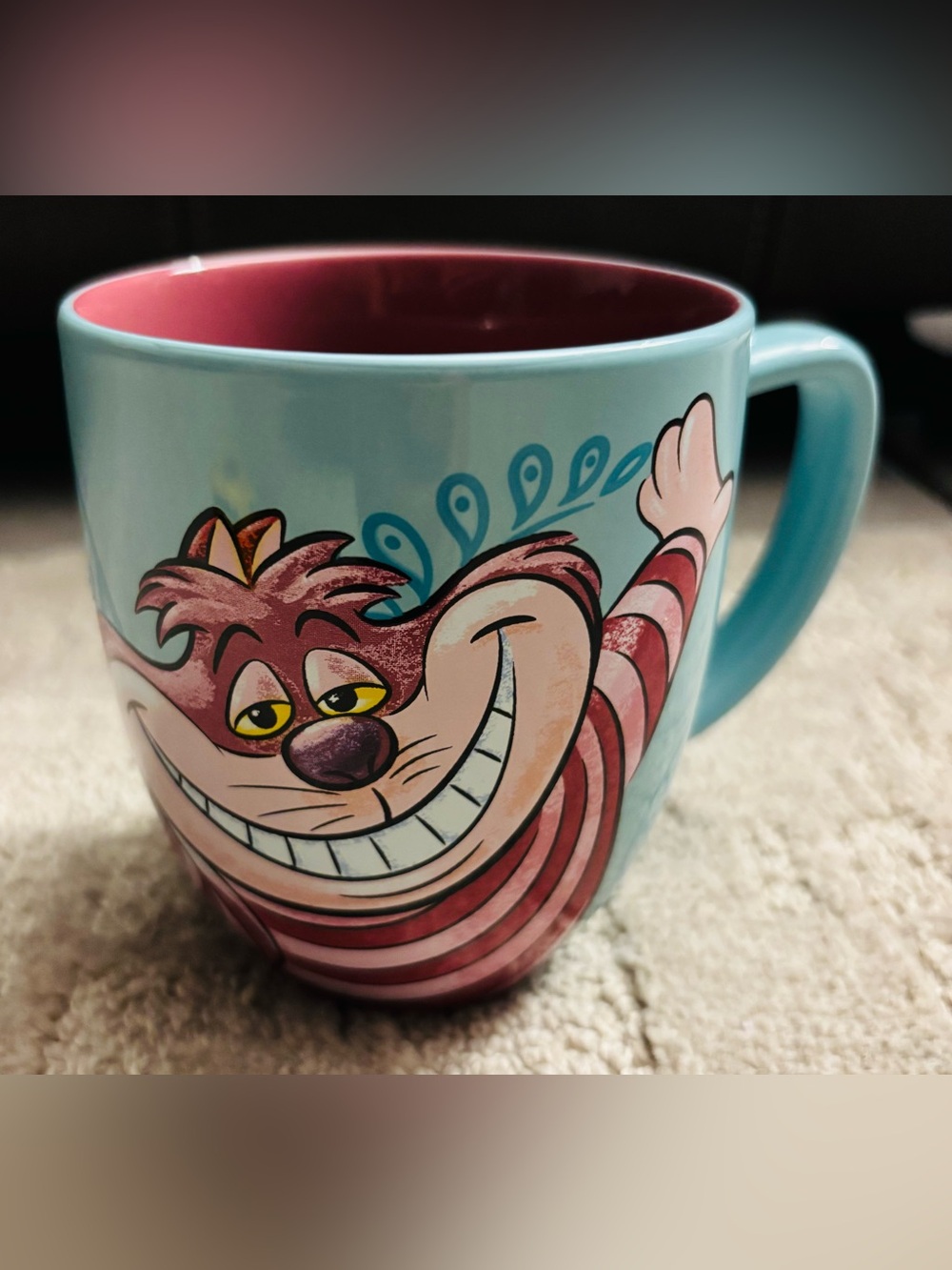 Disney Store Cheshire Cat Portrait Mug